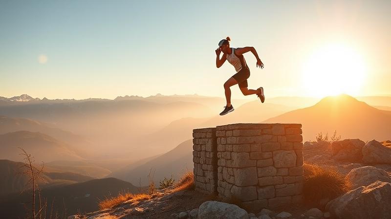 Box jump : puissance explosive