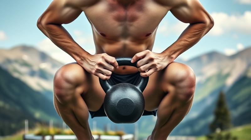 Goblet squat : le squat avec kettlebell